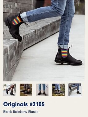 Blundstone Black Chelsea Boot 8.5
